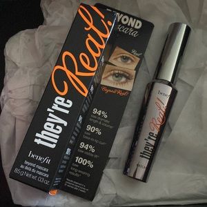 BENEFIT THEY’RE REAL MASCARA NEW IN BOX NEVER USED AUTHENTIC 8.5g new wt 0.3oz
